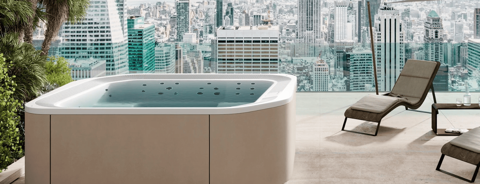 The best terrace pools: Novellini answers