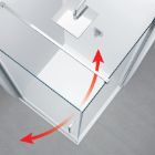 Possibility of internal / external opening